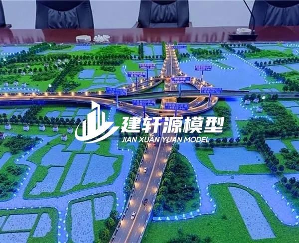 宝兴高速公路沙盘定制